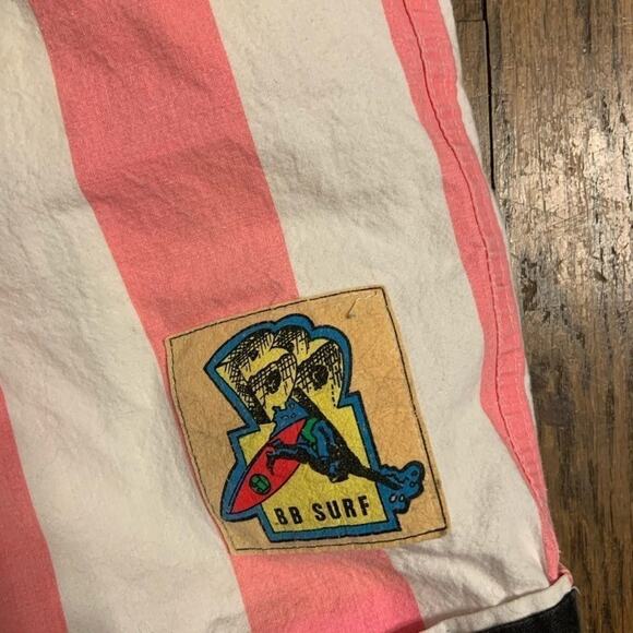Vintage BB Surf swim trunks! Classic 80s! - Picture 2 of 5